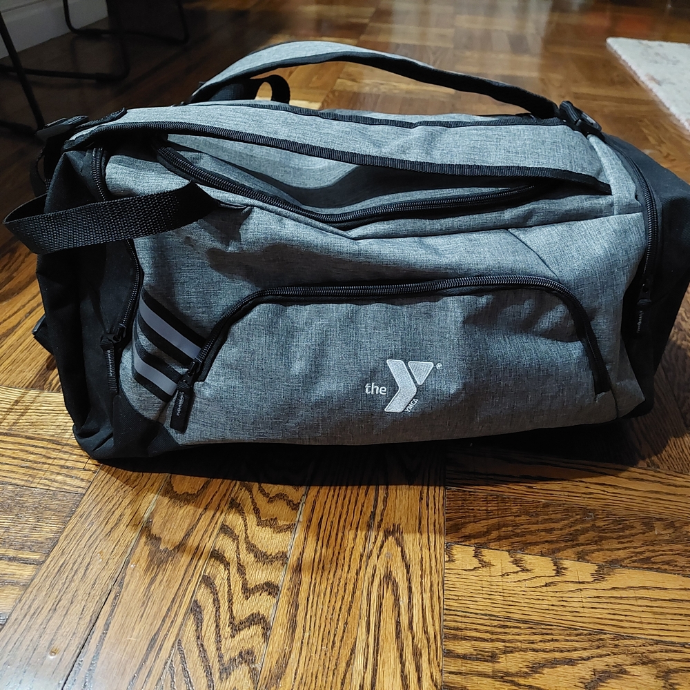 LEEDS 3450-90 - Sebring Convertible Graphite Duffel Bag